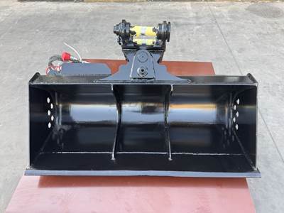 Bedrock 48” Excavator Tilt Ditching Bucket for Caterpillar 303.5CDE 303CE 304DE Excavator