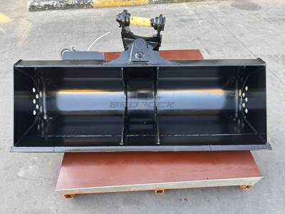 Bedrock 63” Excavator Tilt Ditching Bucket for Caterpillar 304C 305CDE 305.5 Excavator