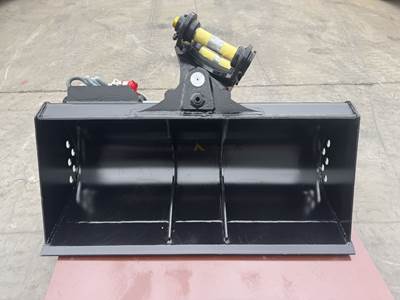 Bedrock 48" Tilt Ditch Cleaning Bucket for Caterpillar 306 Excavator