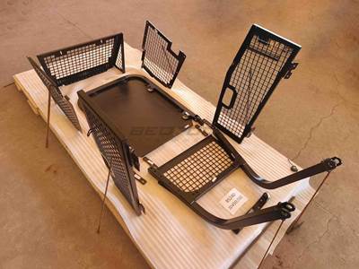 Bedrock Screens and Sweeps, including Door Screens for John Deere 650J/H 550J/H 450J/H