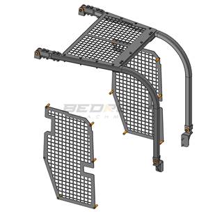 Bedrock Komatsu Screens and Sweeps package for D39EX-24, D39PX-24, D37EX-24, D37PX-24er