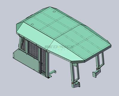 Bedrock HD Canopy for Komatsu D65EX-17