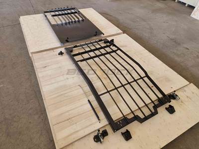 Bedrock FRONT WINDOW GUARD/SCREENS 578-9808B for Caterpillar 313 TO 395 Excavator