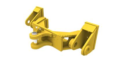 Bedrock Pin ON Drawbar for Caterpillar D6R Bulldozer Ripper with 1 Cylinder