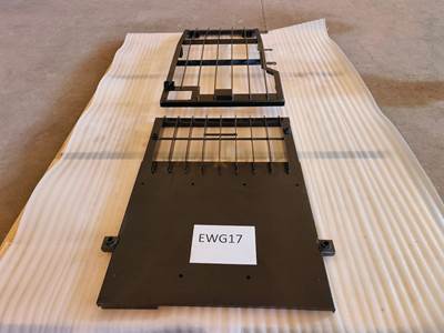 Bedrock Front Window Guard with Top Guard fits CAT Excavator 307E/E2 308E/E2