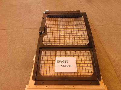 Bedrock Mesh Style Front Window Guard fits CAT Excavator 305.5 306/E/E2