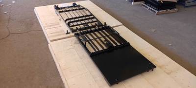 Bedrock Front Window Guard with Top Guard fits CAT Excavator 312-390