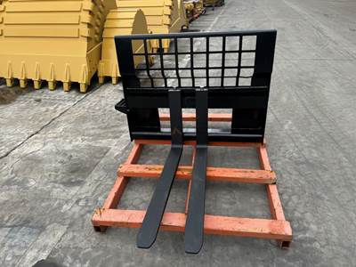 Bedrock 50in GP Fork Carriage for Skid Steer Loader