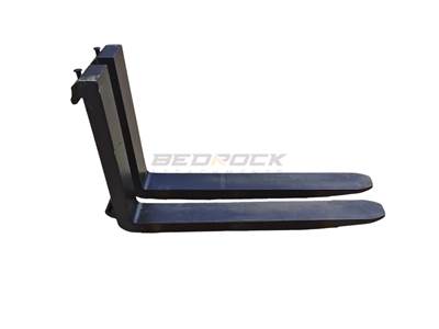 Bedrock 48” Quick Coupler Fork Tines for Caterpillar 924 930 938 Loader
