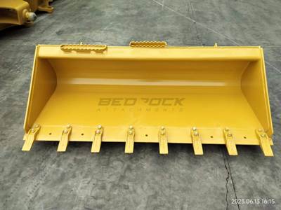 Bedrock 72" General Purpose Bucket for Caterpillar Skid Steer Loader