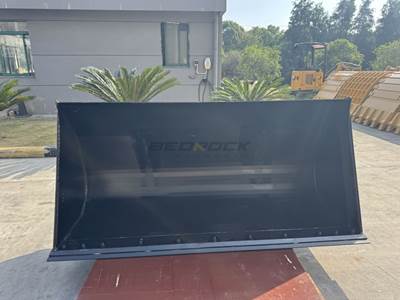 Bedrock Loader GP Bucket for ISO/Horizontal Pin Quick Coupler CAT 906 - 908, 1.0m3, 80in