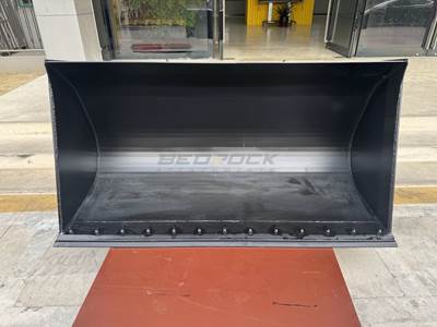Bedrock Loader GP Bucket for ISO/Horizontal Pin Quick Coupler CAT 906 - 908, 0.9m3, 74in
