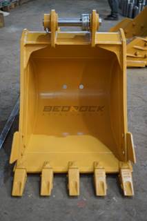 Bedrock GP Bucket 28” HEAVY DUTY EXCAVATOR BUCKET for Caterpillar CAT 307, Komatsu PC60, Hitachi ZX60 Excavators, 0.3M3 Excavator