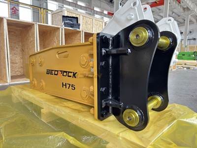 Bedrock Hydraulic Hammer for Backhoe Loader, 50mm & 45mm