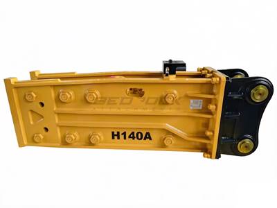Bedrock Hydraulic Hammer for 18 - 26 ton Machinery, 90mm x 2, CB Linkage