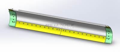 Bedrock 12 Ft X 27 Moldboard Blade for Caterpillar 12H/120H/135H/140G/140H/143H Motor Grader