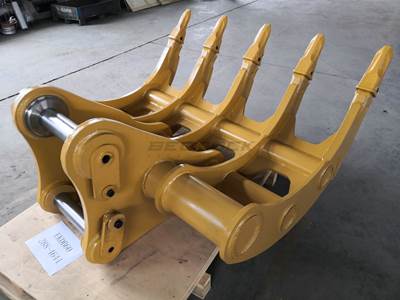 Bedrock EXCAVATOR RAKE GP-GP (DB LINKAGE 60") for Caterpillar 336E DB Linkage Excavator