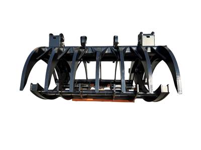 Bedrock Loader Rake with Full Width Clamp 92in