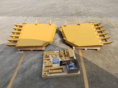 Bedrock Foldable Stick Rakes for Caterpillar D6R Bulldozer