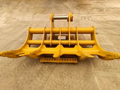 Bedrock Excavator Rake GP-GP (TB Linkage, 84), 2 x 65mm Pins, TB Linkage