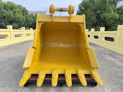 Bedrock CAT 320 Severe Rock Bucket, 48in, 1.19m3, 6 Teeth. 2 x 80mm Pins, B Linkage