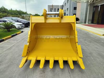 Bedrock 72" Heavy Duty Bucket for Caterpillar 349 Excavator