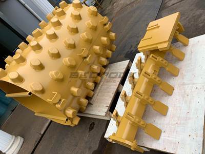 Bedrock 66” Pad Foot Shell for Caterpillar CS44 CS423 CS433 CS44B Roller