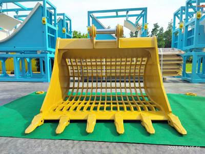 Bedrock 63" Skeleton Bucket for Caterpillar 320 Excavator