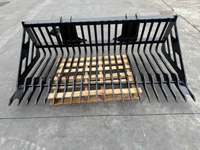 Bedrock 77-79in General Purpose Skeleton Bucket for Skid Steer Loader