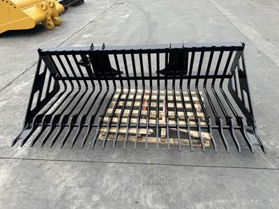 Bedrock 85-87in General Purpose Skeleton Bucket for Skid Steer Loader