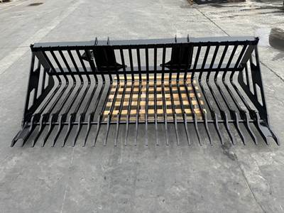 Bedrock 92-94in General Purpose Skeleton Bucket for Skid Steer Loader