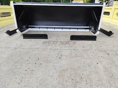 Bedrock Mini Hydraulic Excavator / Skid Steer Loader Snow Pusher, 120in