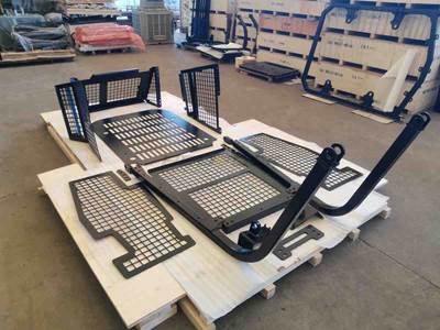 Bedrock Screens and Sweeps for John Deere 850K-2 Bulldozer