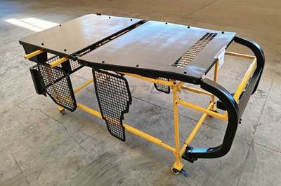 Bedrock Screens and Sweeps for Caterpillar D7E Bulldozer