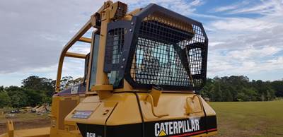 Bedrock Screens and Sweeps for Caterpillar D5N Bulldozer