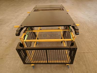 Bedrock Screens and Sweeps for Caterpillar D8R Bulldozer