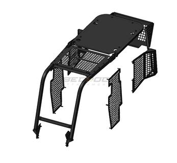 Bedrock Screens and Sweeps for John Deere 750K-2 Bulldozer