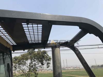 Bedrock Screens and Sweeps for John Deere 750J Bulldozer