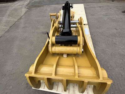 Bedrock 5 Teeth 54” Pin ON Thumb for Caterpillar 330D 336D 336E 330 336 Excavator Next Gen Pro Plus