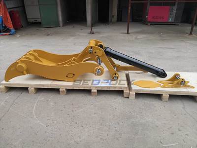Bedrock 4 TEETH PROGRESSIVE THUMB 36” GRABBER for Caterpillar 315 316 318 Excavator