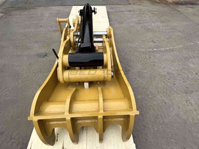 Bedrock 4 Teeth 48” Pin ON Thumb for Caterpillar 330D 336D 336E 330 336 Excavator Next Gen Pro Plus