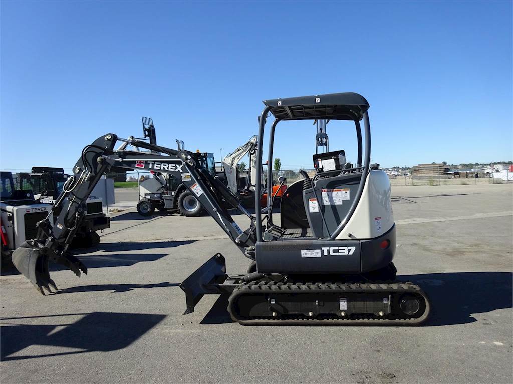 2015 Terex TC37 Mini Excavator For Sale, 20 Hours Brainerd, MN OOS