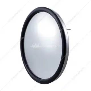 Beautiful Chrome Plated Metal Housing. 8 1/2in 320R Contour Radius Convex Mirror