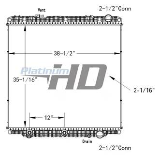 Freightliner Cascadia Radiator