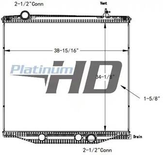 International LT Radiator