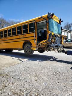 Blue Bird Salvage Truck