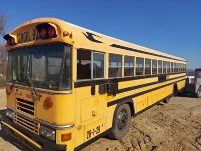 Blue Bird Salvage Truck