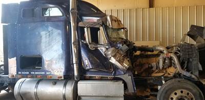 International 9900ix Salvage Truck