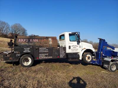 International DuraStar 4100 Salvage Truck