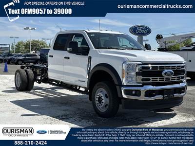 Ford F-450 XL Crew Cab Cab & Chassis Truck - 10 Speed Automatic